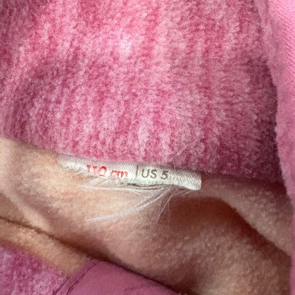 Hanna Andersson Pink Button Fleece - Picture 3 of 4